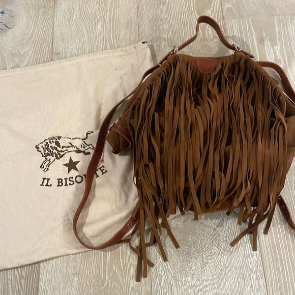 Handbags - IL Bisonte Duffel/Backpack, brand new w/ tags and dust bag